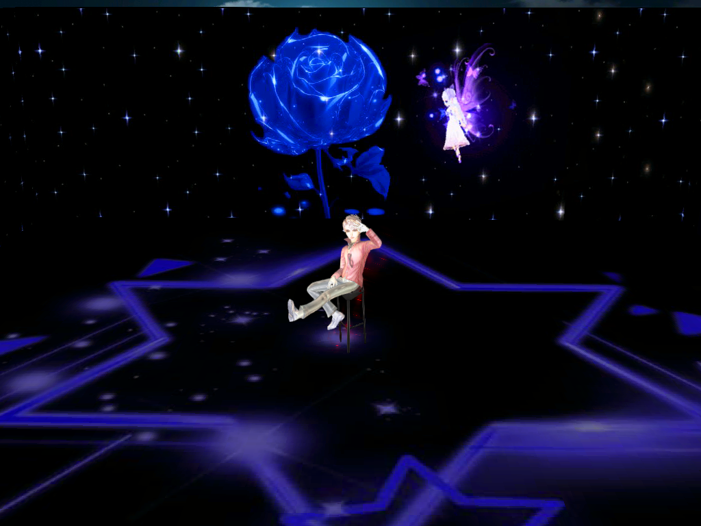 星空蓝色玫瑰